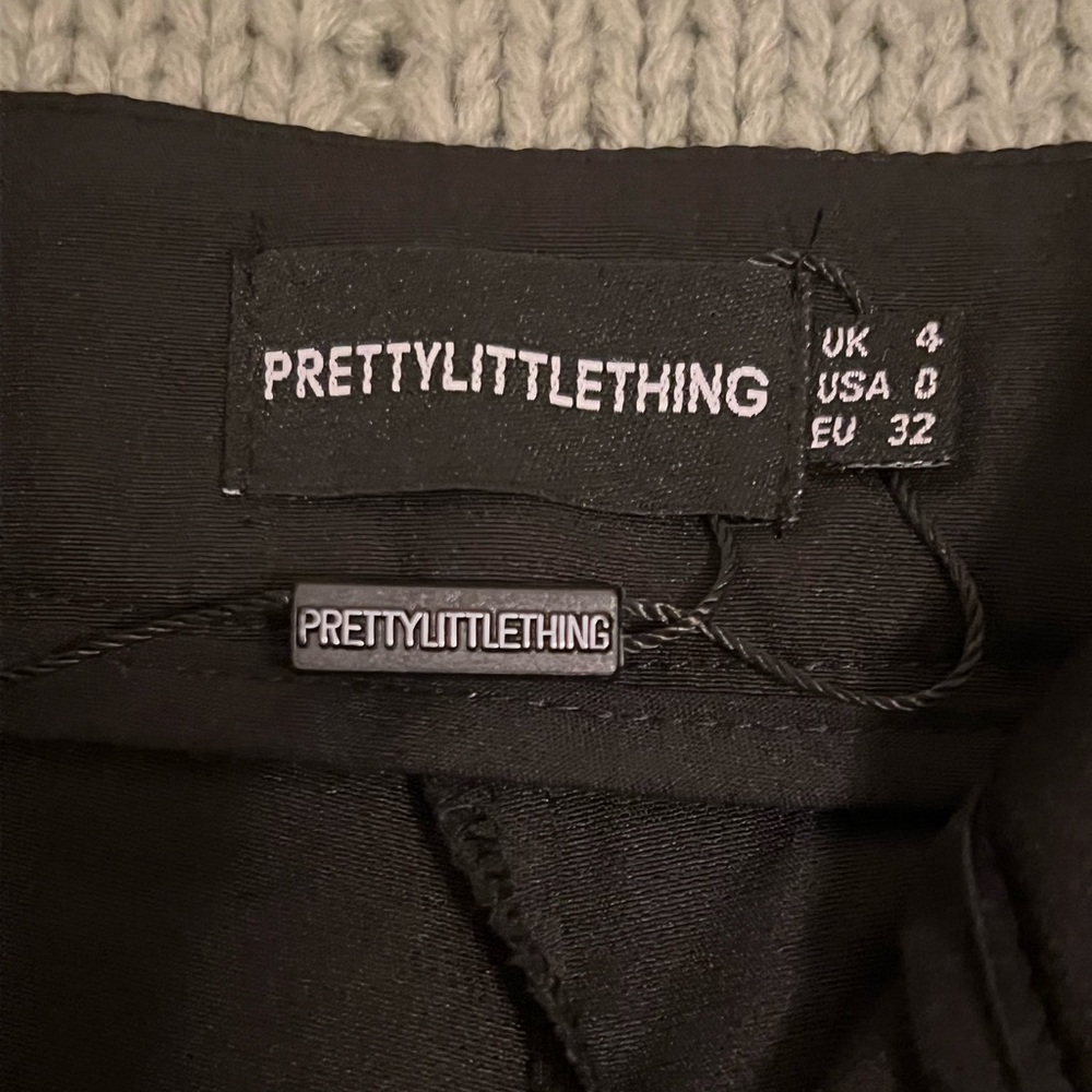PLT black pencil pants